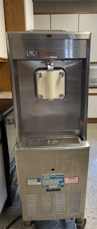 Stainless steel full-size soft-serve ice cream machine